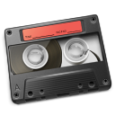 Cassette Red Icon
